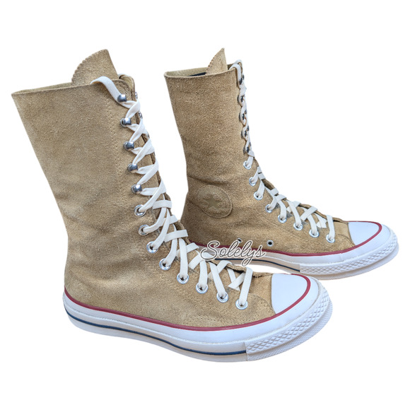 Converse x J.W. Anderson Chuck 70 XHI Suede Calf High Sneaker Boot Womens 8 - Picture 5 of 12